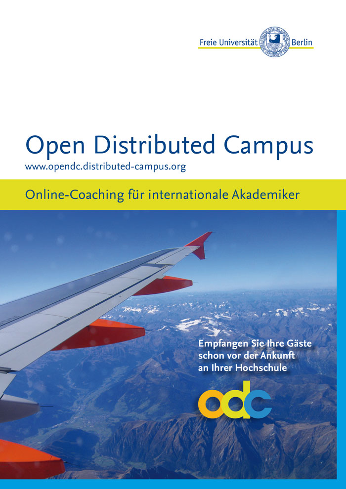 Open Distributed-Campus Broschüre - Titelseite