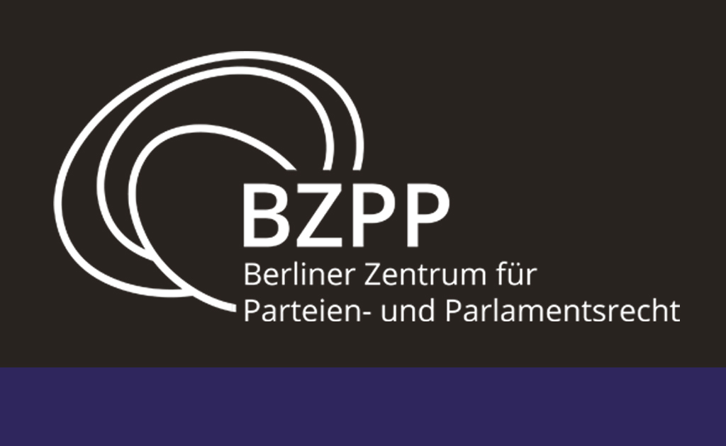 Berliner Zentrum für Parteien- und Parlamentsrecht (BZPP) Forschungsprojekt Freie Universität Berlin, Fachbereich Rechtswissenschaft, Signetentwicklung Berliner Zentrum für Parteien- und Parlamentsrecht (BZPP) Forschungsprojekt Freie Universität Berlin, Fachbereich Rechtswissenschaft, Signetentwicklung