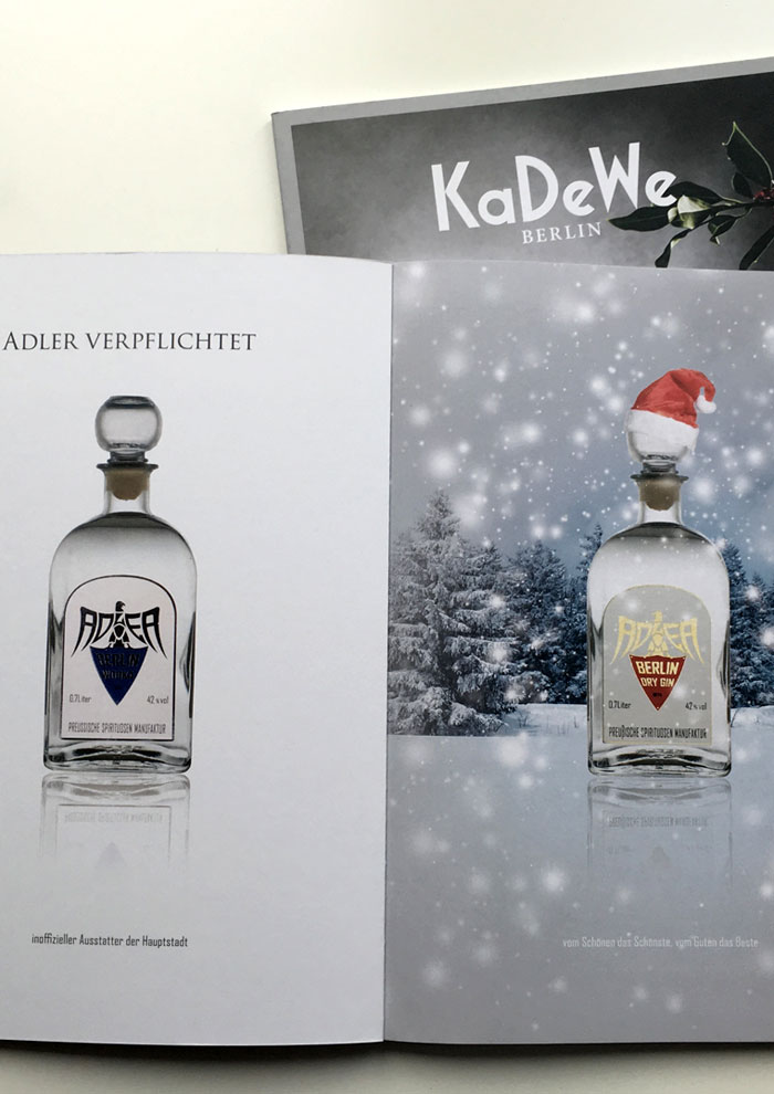 Anzeige Adler - KaDeWe Berlin